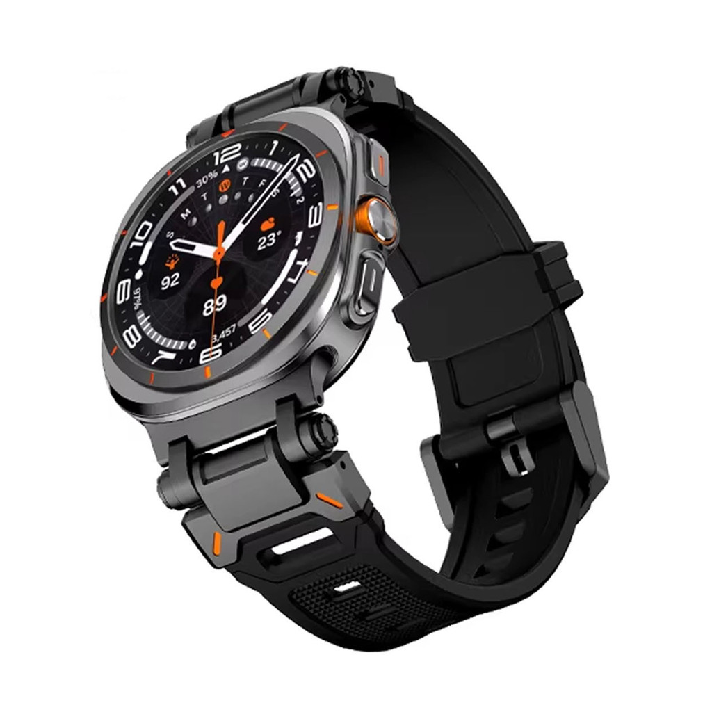 Adequado para Samsung galaxy watch7ultra Watch Explorer Pulseira de Silicone ult