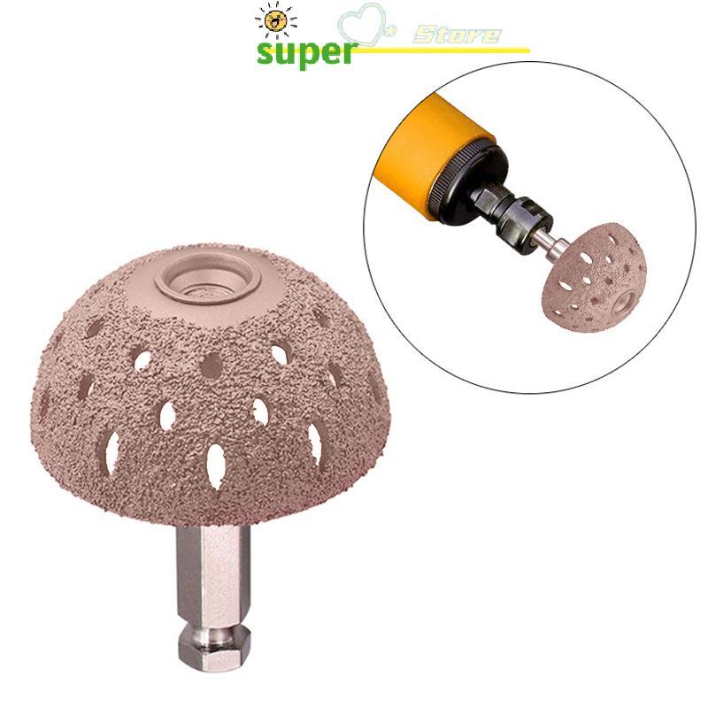 Glowingbubbles Ferramentas De Moagem Reparação De Pneus Cabeça Roda De Polimento De Grão Grosso Com Haste De Ligação Rep