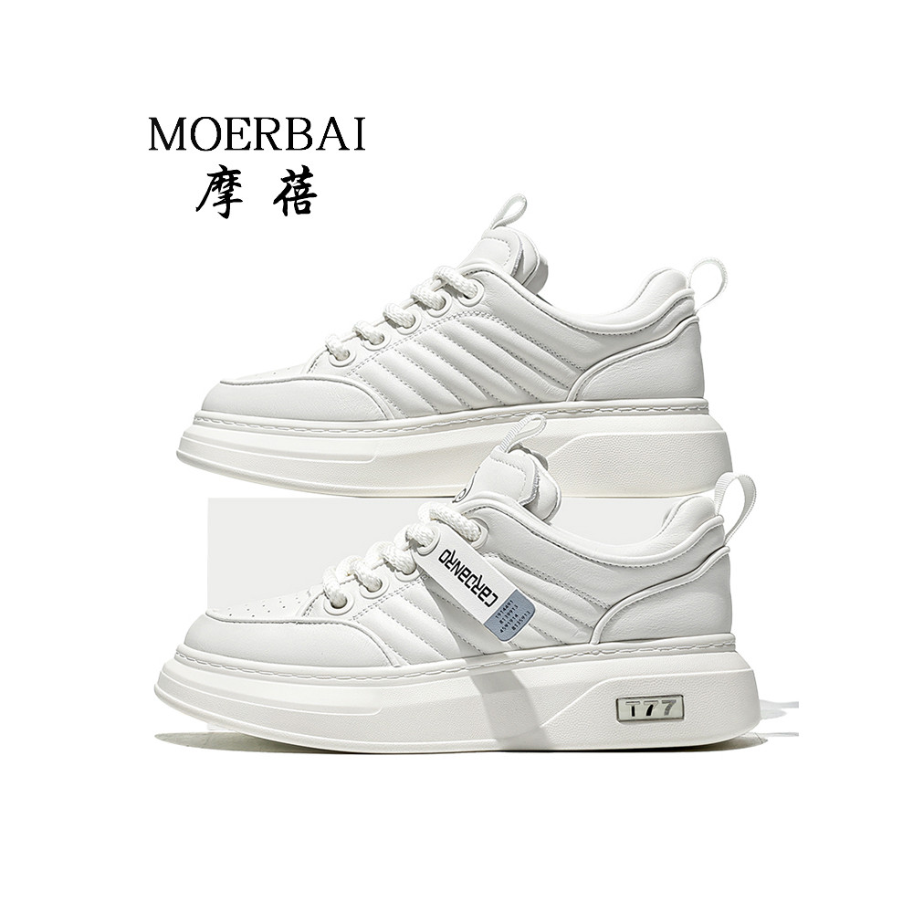 Mobe sapatos masculinos 2026 novo estilo sapatos esportivos masculinos sapatos casuais de sola grossa aumentando pai sap