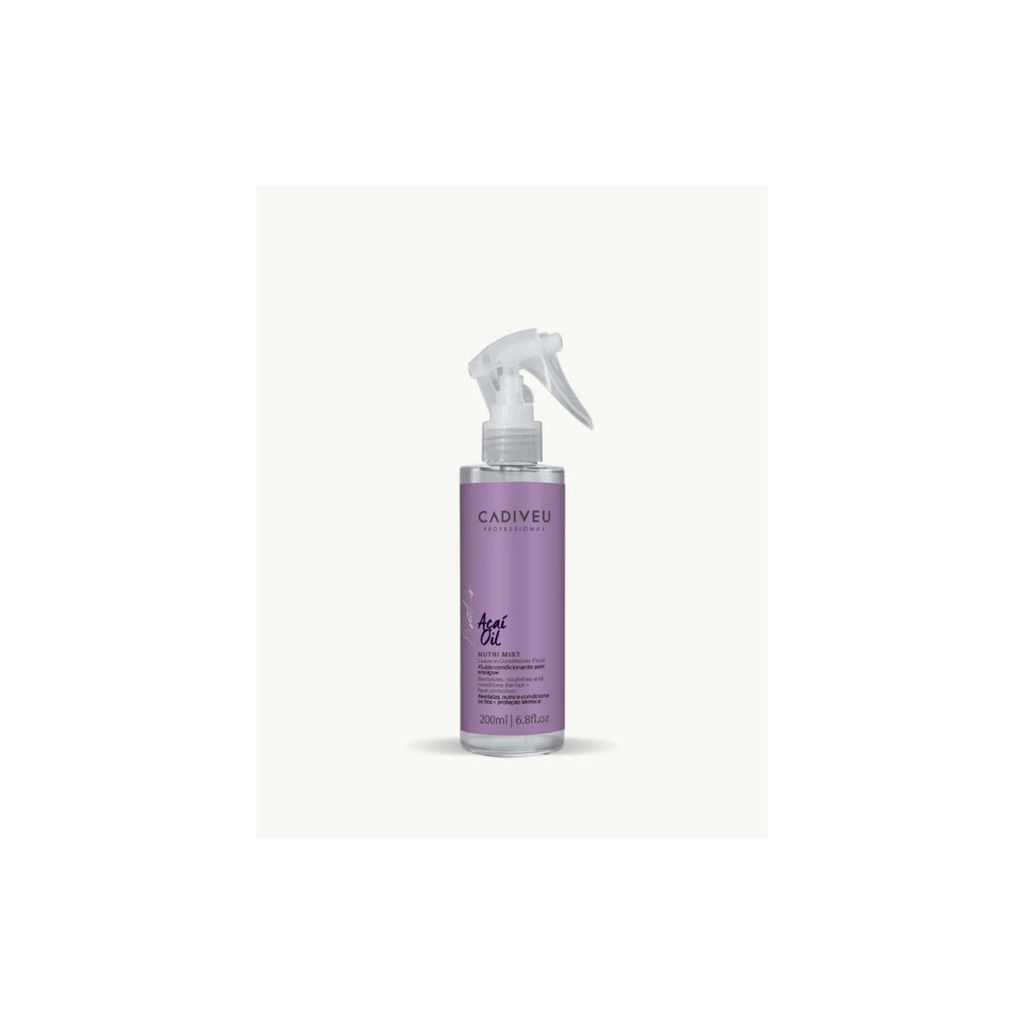 Leave-In Fluido Nutri Mist Cond Açai Oil 200ml - Cadiveu