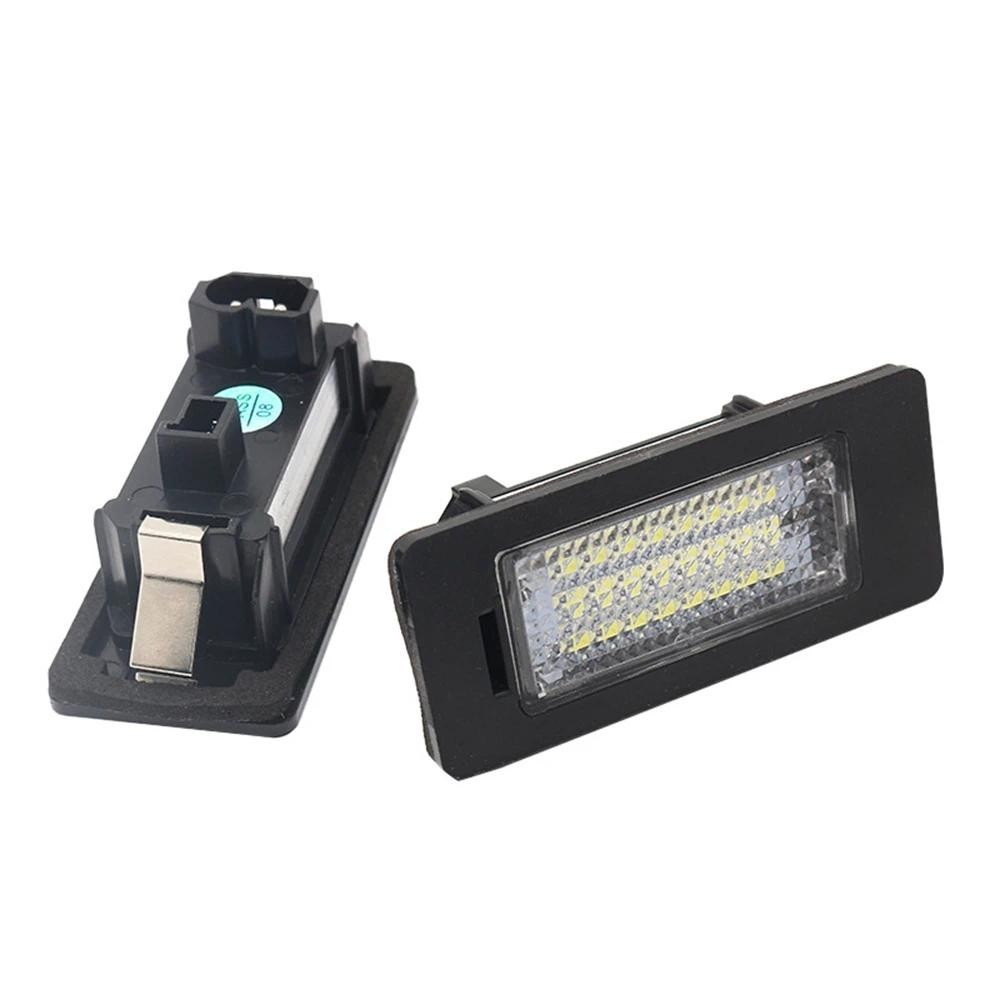 Para BMW E39 M5 E70 E71 X5 X6 M5 E90 E92 E93 M3 2 Pçs Canbus Led Placa De Identificação Número Luz Lâmpada Branca
