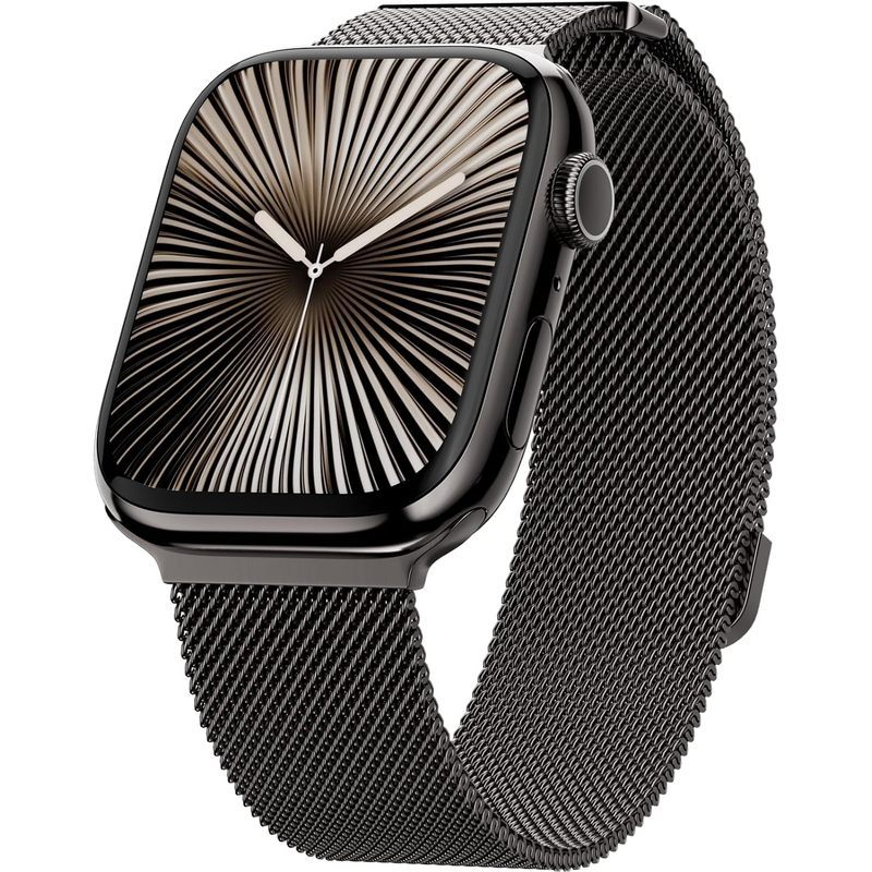MAGEASY Milanese Band Para Apple Watch Series 11 , Ultra 3 , SE3-Bandas Magnétic