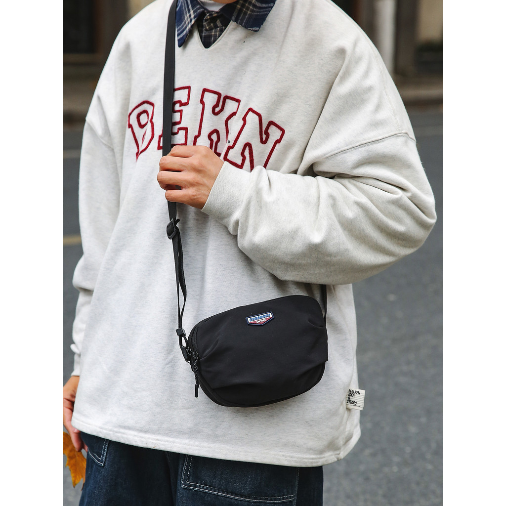 Série de montanha ao ar livre pequena bolsa de ombro lazer Commuter portátil ombro pequeno saco masculino esportes cicli