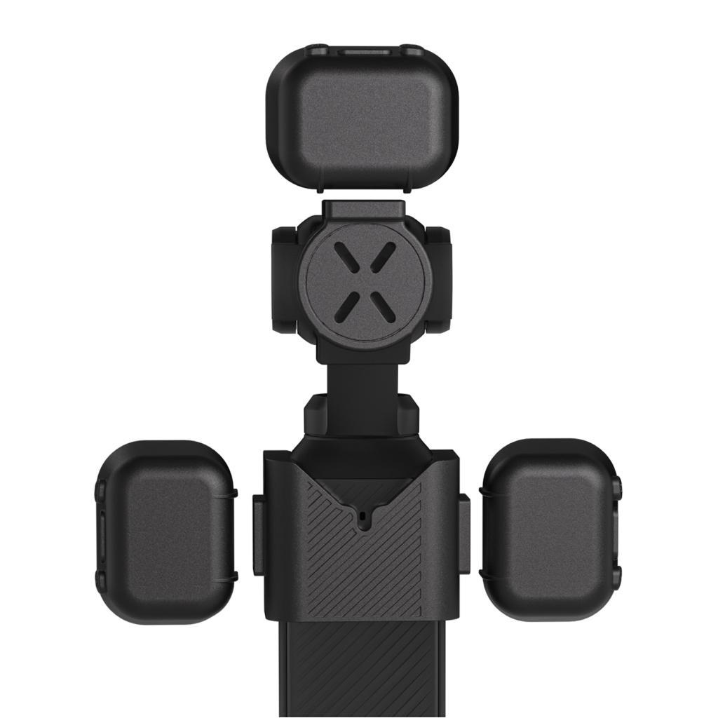 Câmera led luz de vídeo preenchimento magnético com 3 modos de cores 6500k/4500k/3000k 95 cri iluminação suave para dji