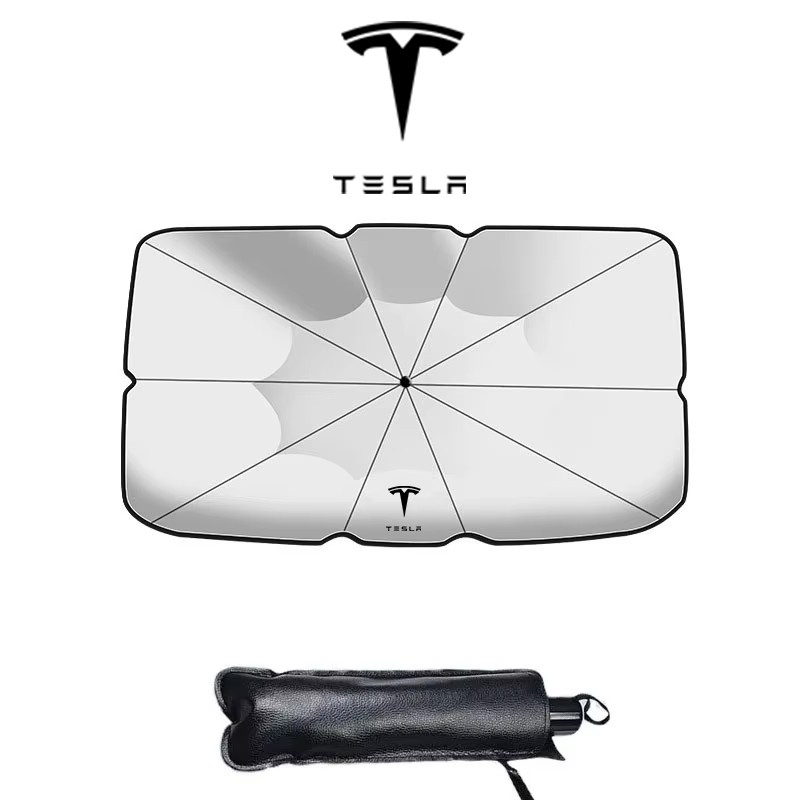 Pára-Brisa Do Carro Sol Capa Dobrável Para Tesla Modelo 3 Y S X Cybertruck