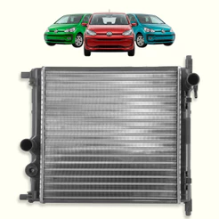 Radiador Volkswagen Up 1.0 12v Ano 2013 2014 2015 Até 2018