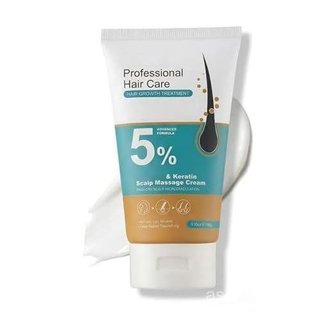 Minoxidil a 5% é utilizado para promover o crescimento capilar, massagem do couro cabeludo, produtos profissionais para 