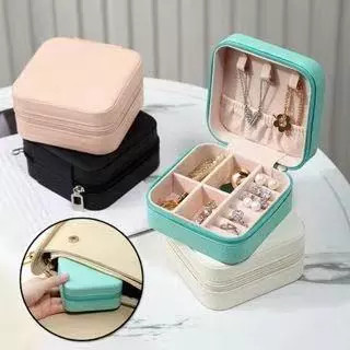 Kit 15 a 40 Unidades Mini Porta Jóias de Viagem Organizador de Bolsas Estojo Requintado