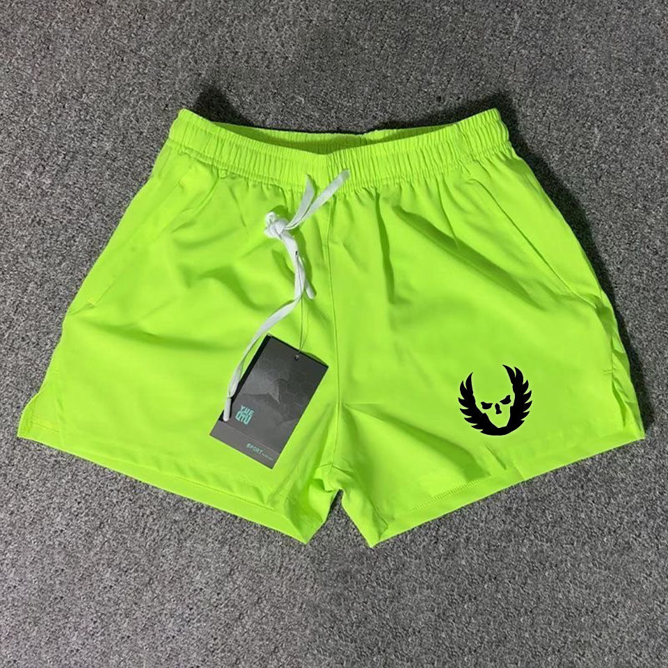Esportes pista e campo treinamento esportes Shorts homens verão lazer Fitness de secagem rápida quarto calças maratona p