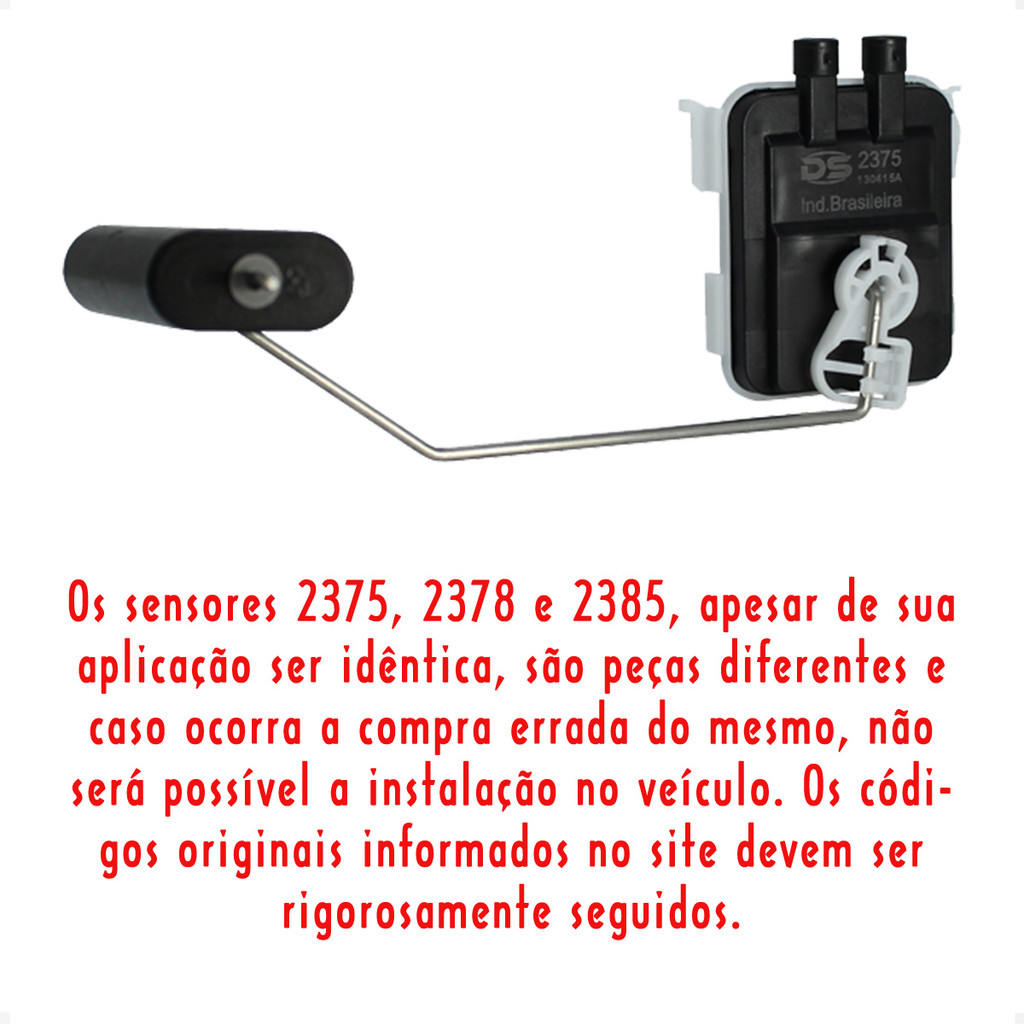 Bóia Tanque Sensor Nível Ford Ecosport 2007 a 2012 - 511598 - 2375