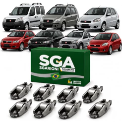 Jg 8 Balancim Roletado Agile Cobalt Corsa Joy Joy Plus Meriva Montana Onix Prisma Spin Doblò Idea