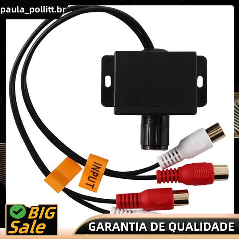3pcs Carro Casa Amplificador De Áudio Nível De Ganho Botão De Controle De Volume LC-1 Preto