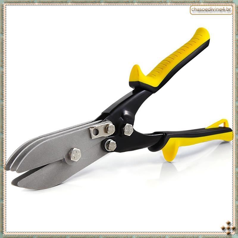 [Ykr] Tampa De Extremidade De Calha 10-1/2 " Ferramentas De Chapa Metálica De Crimpagem Manual De 5 Lâminas , Ferramenta