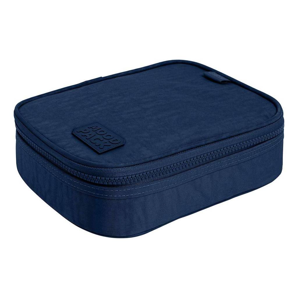 Estojo box 406741 Moodpack Azul Tilibra