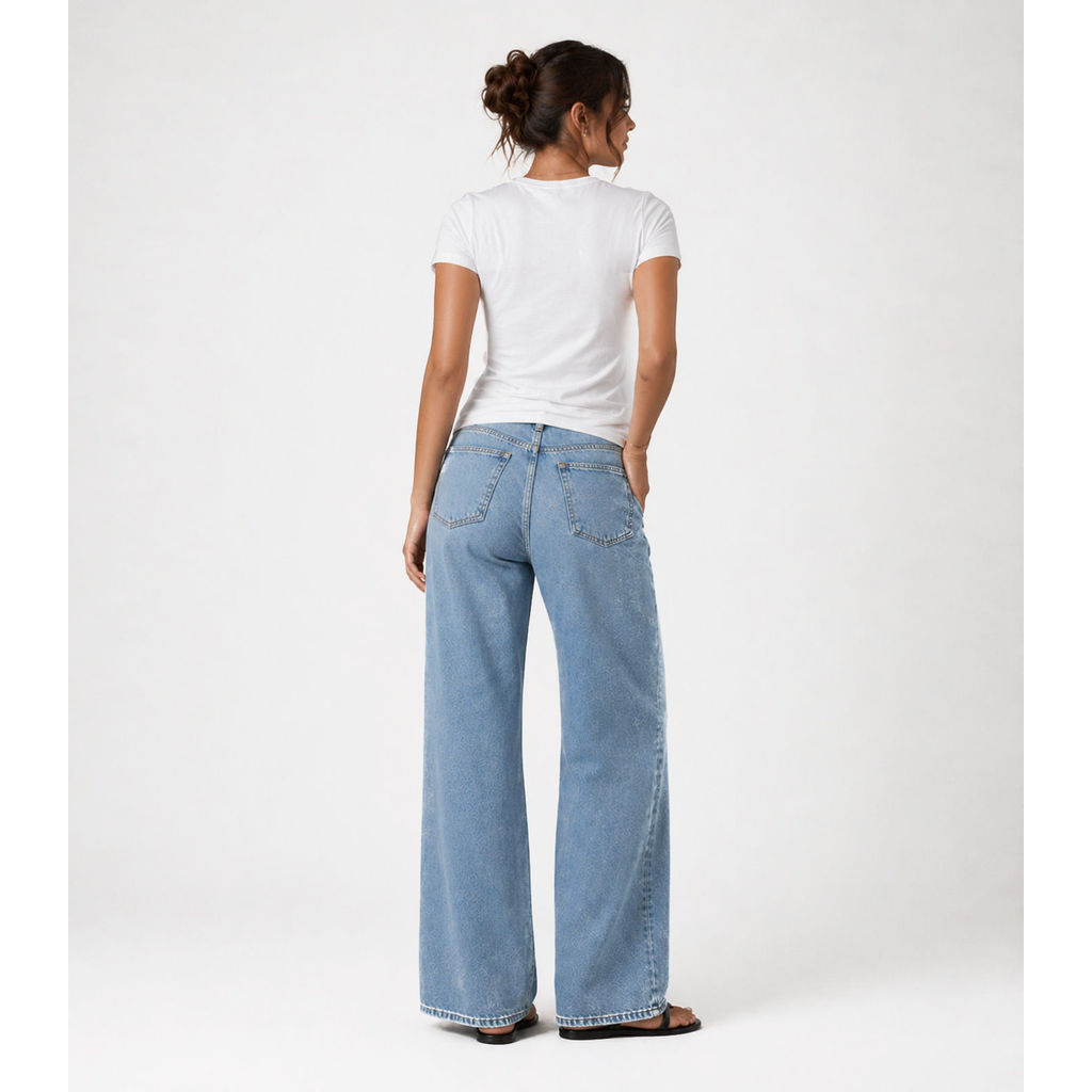 Blusa Feminina Básica Algodão Infinita Cor Branco · foto 2