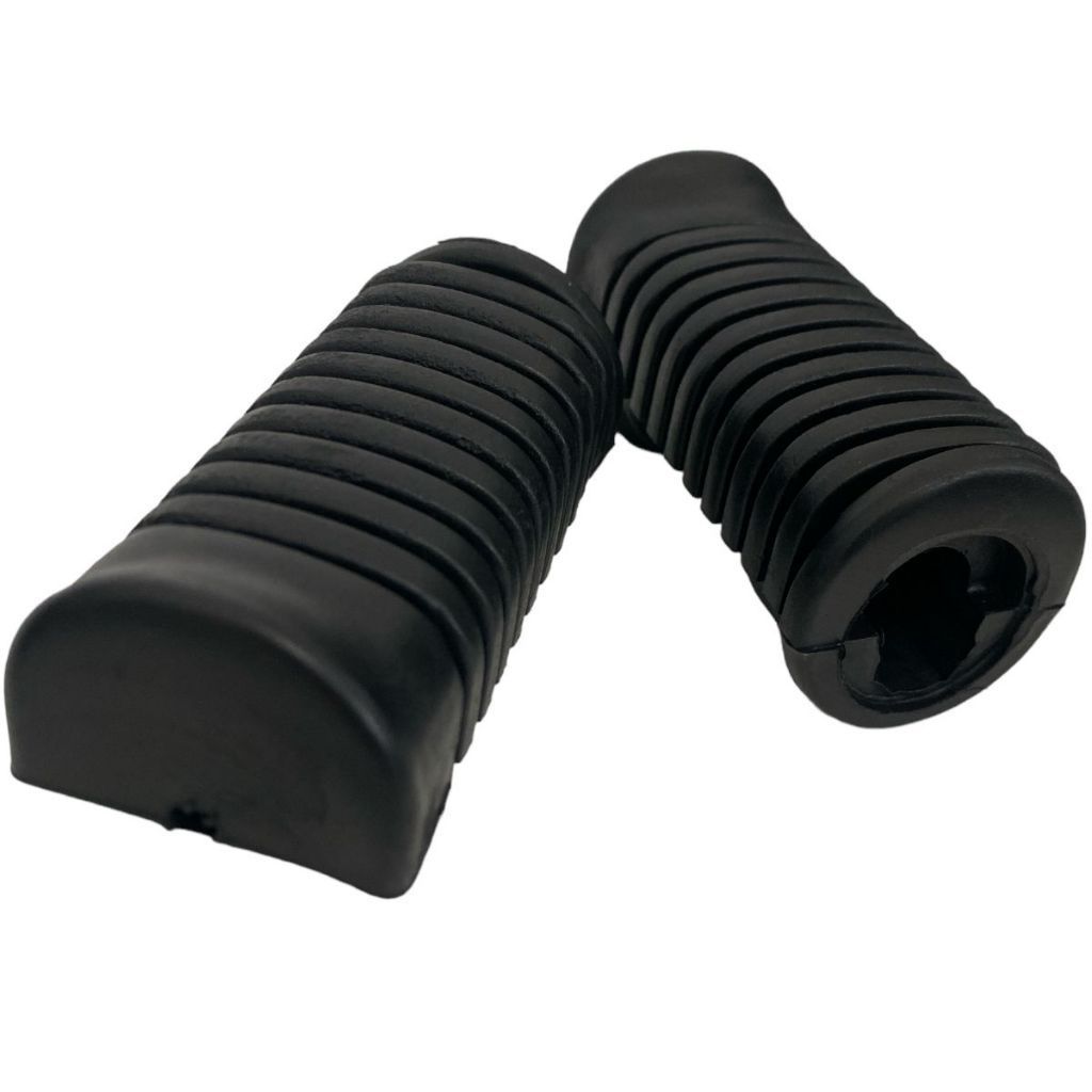 Par Borracha Estribo Pedaleira Honda Cg Titan Fan Ks 125/150