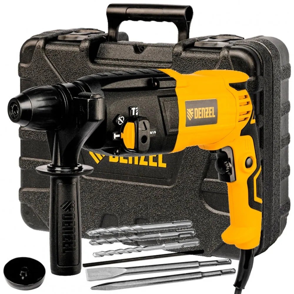 Martelete Perfurador e Rompedor 750W 2,5 Joules SDS Plus RH-750-24 Denzel