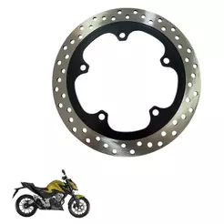 Disco De Freio Dianteiro Moto Honda Cb 300f Twister Ano 2024