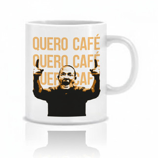 Caneca Porcelana meme quero café caneca personalizada