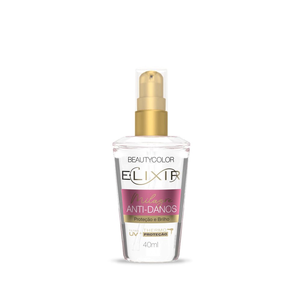 Imagem E.lixir Milagre Anti-Danos - Protege os Fios - BEAUTYCOLOR - 40ml