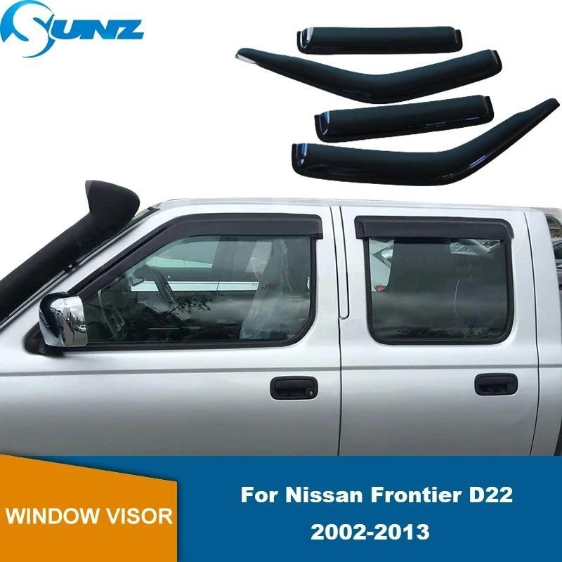 Defletores De Janela Lateral Para Nissan Frontier D22 2002 2003 2004 2005 2006 2007 2008 2009 2010 2011 2012 2013 Porta 