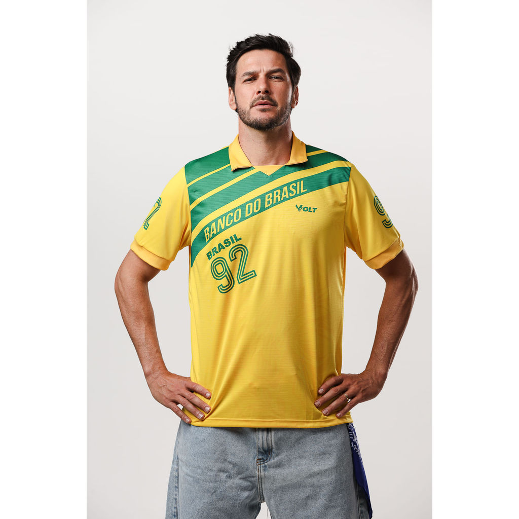 Camisa Reviver 2026 Vôlei Brasil Masculina Volt