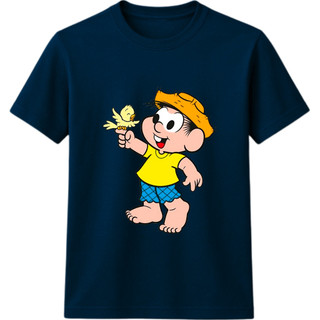 [Camiseta Premium em Algodão Puro]MIA Camiseta Adulto Turma da Monica Camisa Cebolinha Blusa Magali Bidu Aniversário