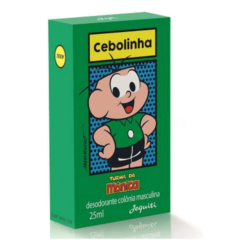 Deo Colônia Infantil Cebolinha 60ml Perfume Menino Aroma Fresco Turma da Mônica