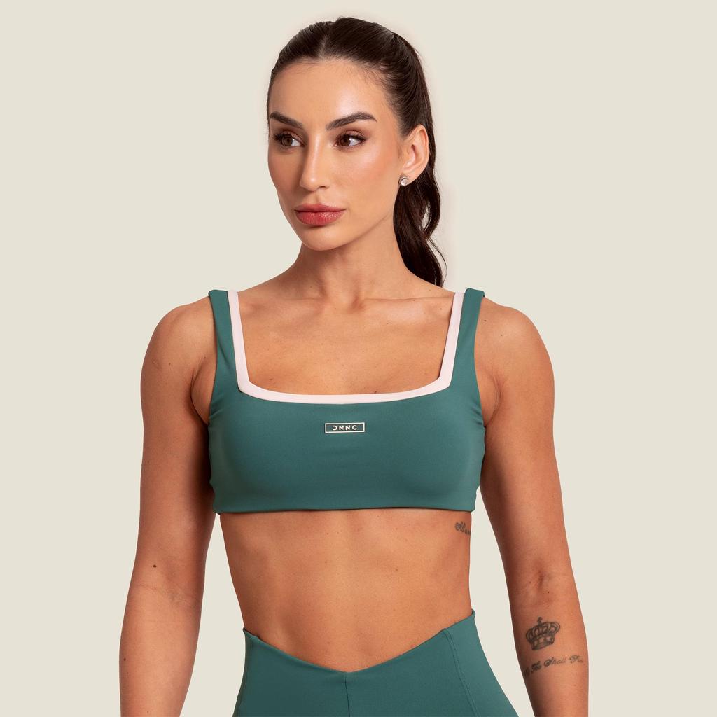 Top Impetuous Verde Sela Poliamida Com Bojo