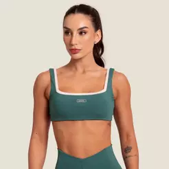 Top Impetuous Verde Sela Poliamida Com Bojo