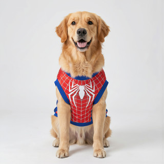 Roupa Pet Homem-Aranha para Cachorro e Gato Camiseta Premium