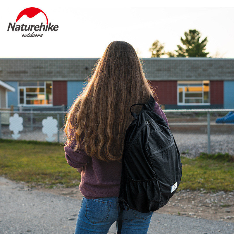 Bolsa de pele ao ar livre Ultra-leve dobrável viagem montanhismo impermeável leve mochila das mulheres dos homens mochil