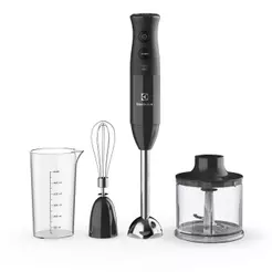 Mixer 3 em 1 Electrolux Cinza 600W com Haste em Inox e Tecnologia TruFlow (EIB20)