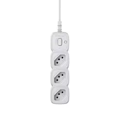 Protetor de linha com 3 tomadas Branco EPE 2003 Intelbras