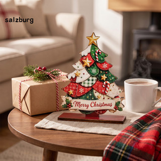 < salzburg > Acessórios De Mesa De Natal , Peças Centrais Férias , Sinal De Árvore De Madeira Requintado , Design Compac