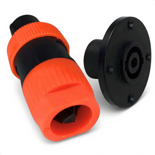 Kit Painel Speakon 4 Pinos Conector Macho e Fêmea em Oferta na Shopee