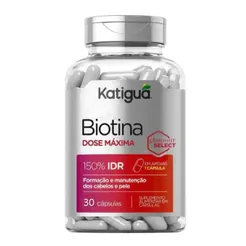 Biotina Dose Máxima - 30 Cápsulas - Katiguá