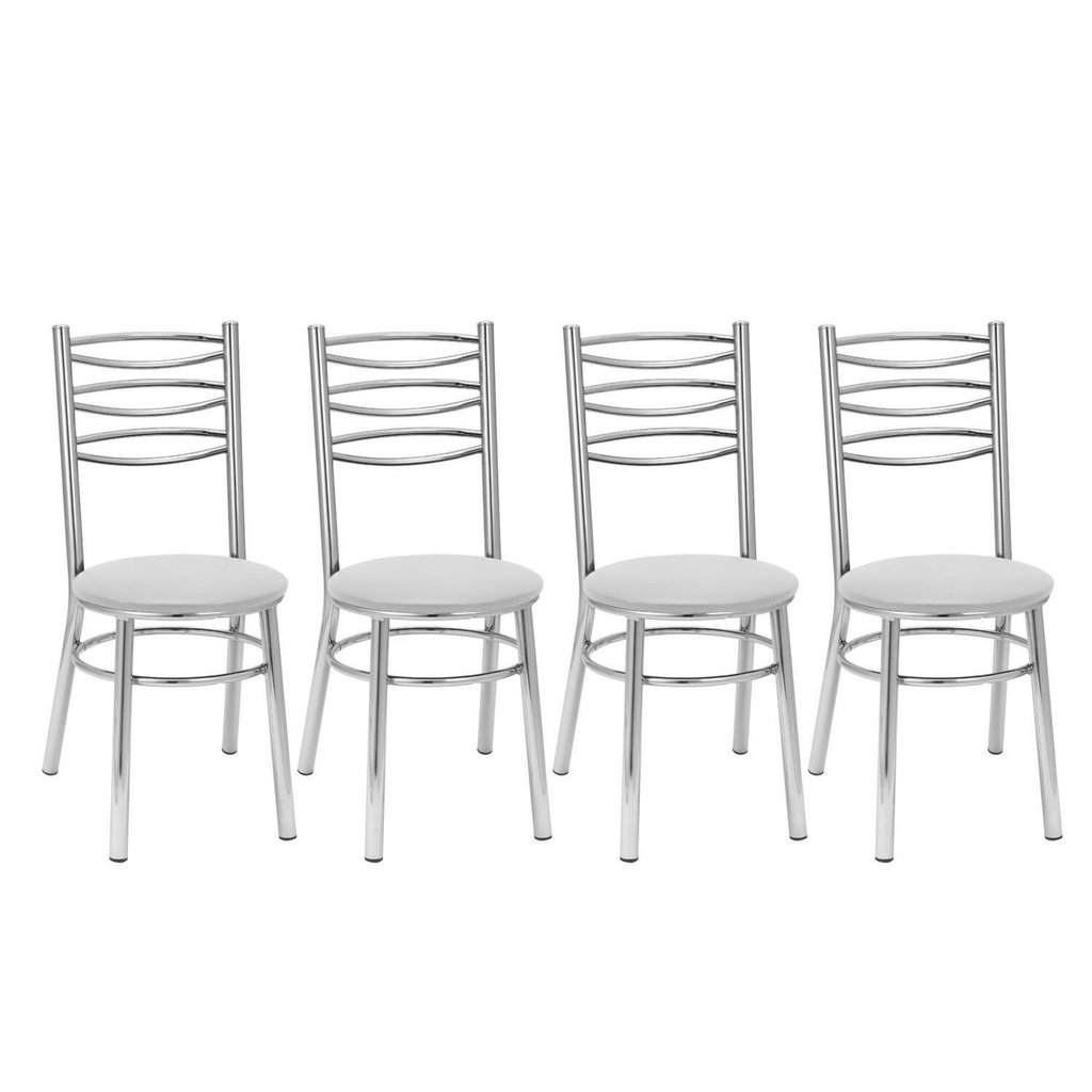 Kit 4 Cadeiras para Sala de Jantar Cc33 em Oferta na Shopee