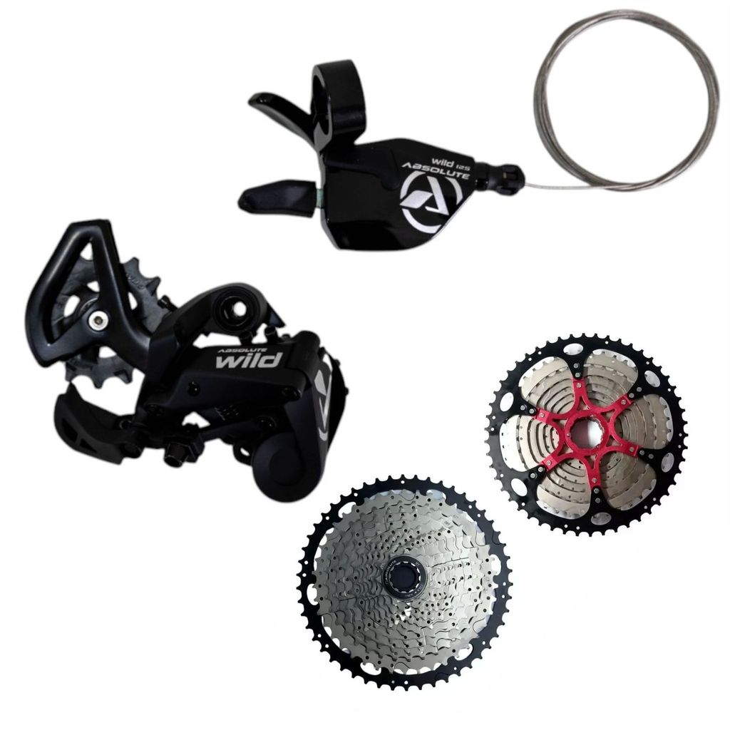 2 Kits Relação Absolute 12v Câmbio Tras/ Cassete / Trocador