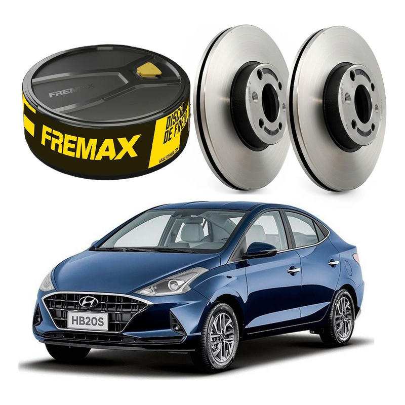 Disco Freio Dianteiro Hb20s 1.0 12v Turbo 2019 A 2022 em Oferta na Shopee