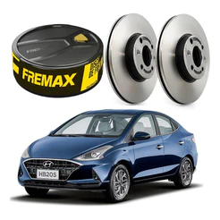 Disco Freio Dianteiro Hb20s 1.0 12v Turbo 2019 A 2022