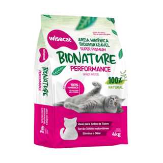 Areia De Mandioca Para Gatos Biodegradável Performance 4kg em Oferta na Shopee