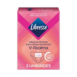 Adesivo Termico Libresse V-Acalma 3 Unidades em Oferta na Shopee