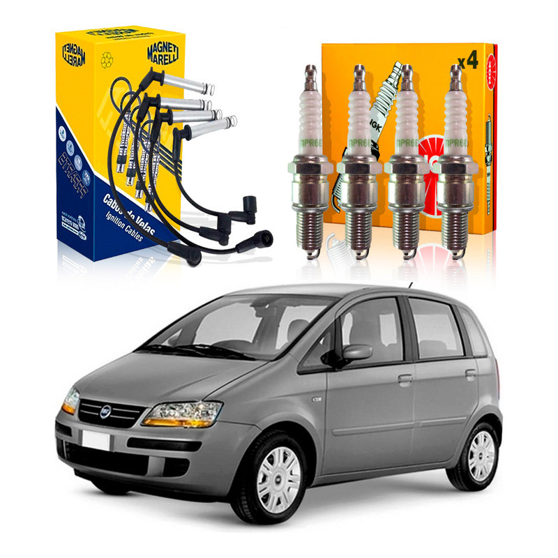 Kit Vela Ngk Cabo Idea 1.8 8v 2005 A 2009 em Oferta na Shopee
