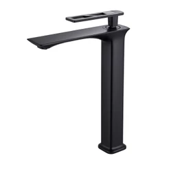 Torneira Preta Monocomando Deend Eclipse Para Banheiro 36cm