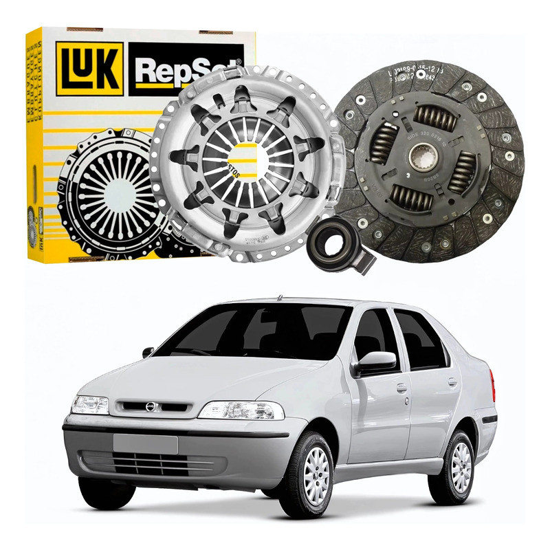 Kit Embreagem Luk Siena 1.0 1.3 2000 A 2005 em Oferta na Shopee