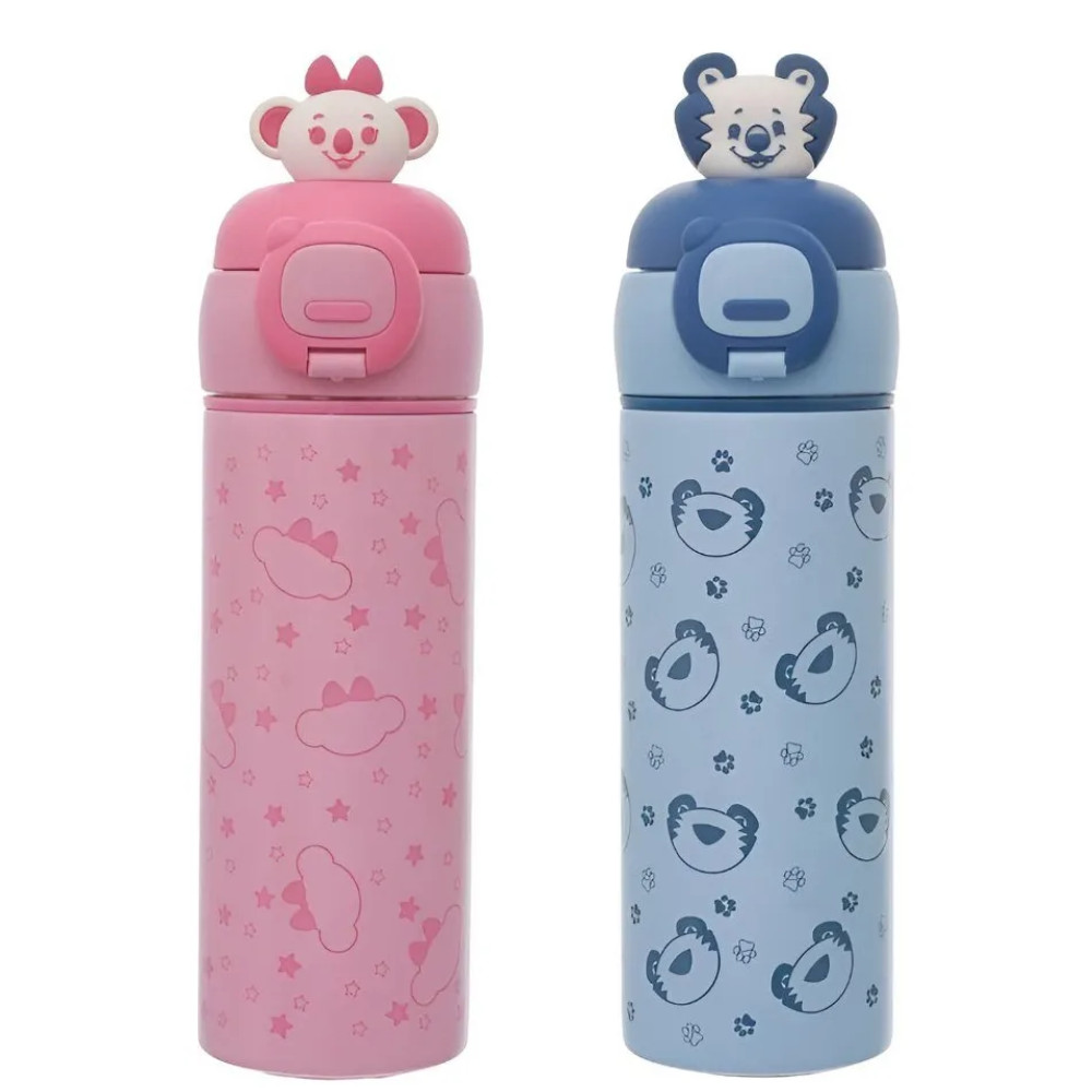 GARRAFA INOX 400ML LILICA RIPILICA OU TIGOR T TIGRE - KOUII em Oferta na Shopee