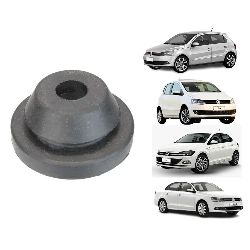 Bucha Borracha Caixa Filtro Ar Vw Gol Fox Polo Voyage Jetta