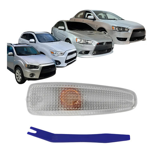 01 Pisca Farol Seta Paralama Para Mitsubishi Asx Outlander Lancer 2008/2014 Todos