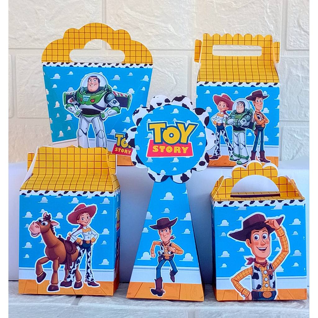 Kit 15 a 60 Caixinhas Toy Story- PRONTA ENTREGA-FESTA lembrancinhas aniversario decoração personalizados